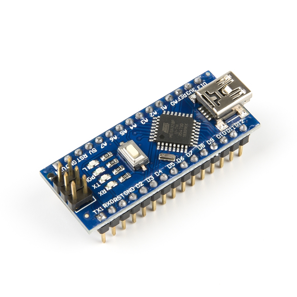 Контроллер Arduino Nano V3.0 CH340 Atmega328P-AU, с кабелем